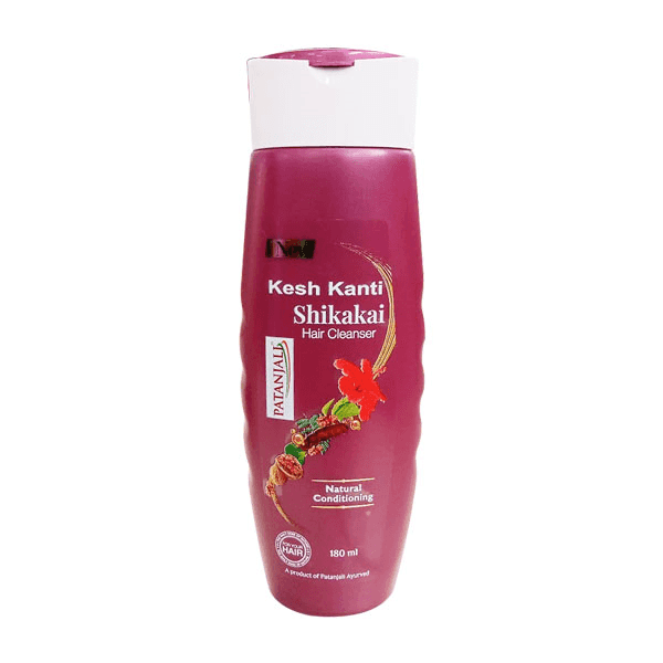 Patanjali Kesh Kanti Shikakai Hair Cleanser 180ml | Natural Care