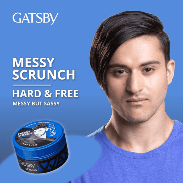Cire Coiffante Gatsby Ultra Hard - Lot De 2 X 80g, Tenue Forte, Senteur Mer - Neuf