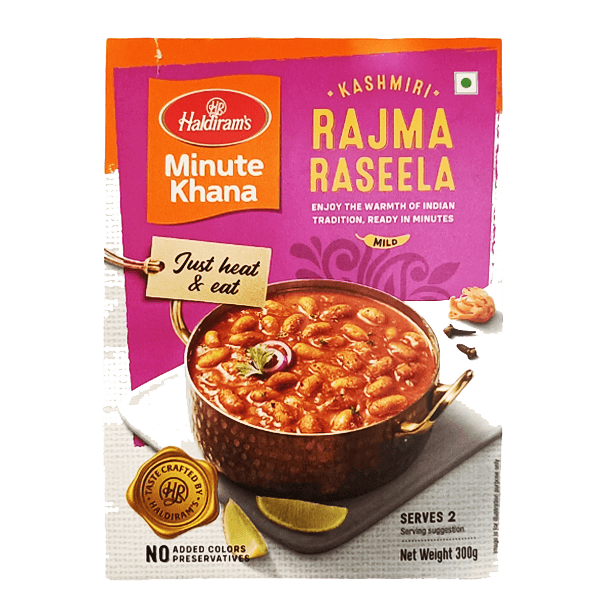 Haldiram'S Minute Khana Kashmiri Rajma Raseela 300 Gm - Quick & Delicious