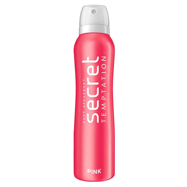 secret temptation pink body deodorant 150 ml