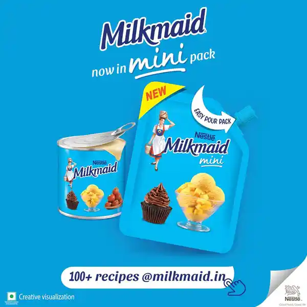 Nestle Milkmaid Mini 190 Gm Pouch | Creamy Sweetness