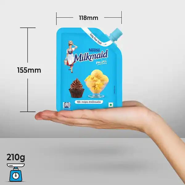 Nestle Milkmaid Mini 190 Gm Pouch | Creamy Sweetness