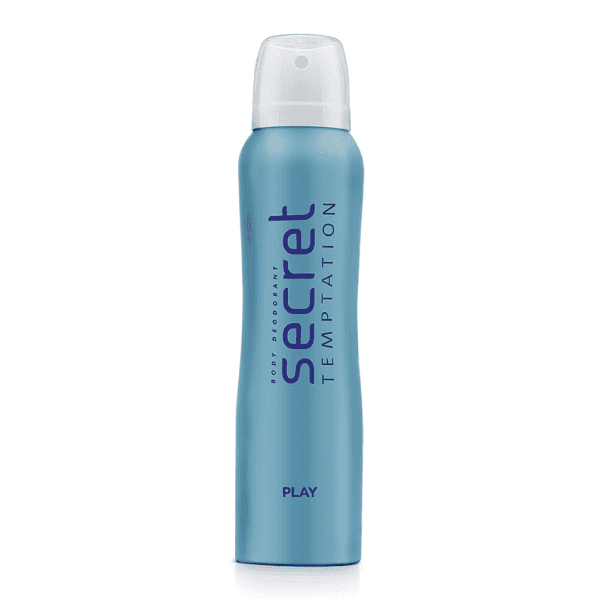 secret temptation play body deodorant 150 ml
