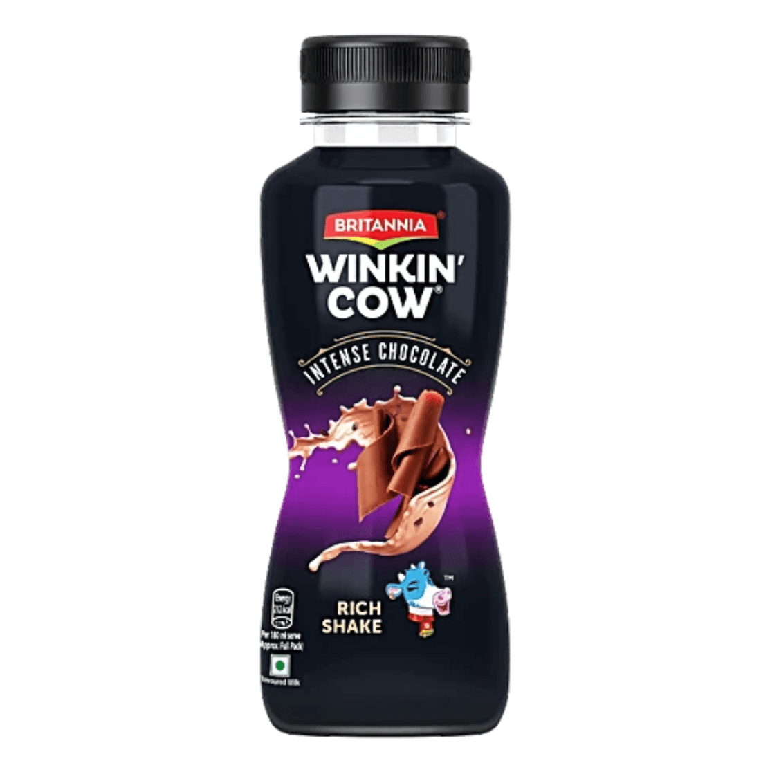 britannia winkin' cow bourbon shake 180 ml