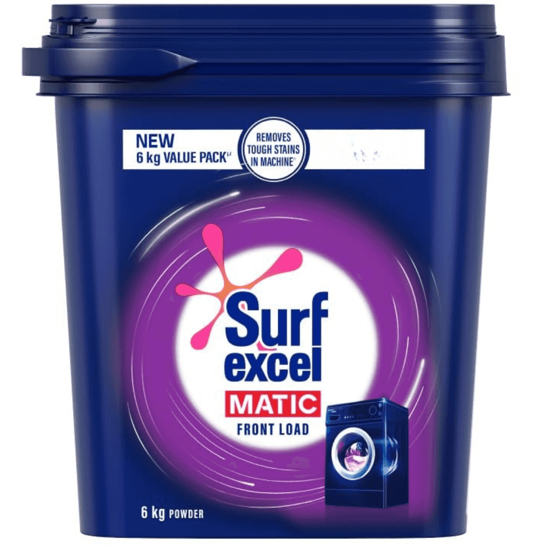 surf excel matic front load detergent powder 6 kg