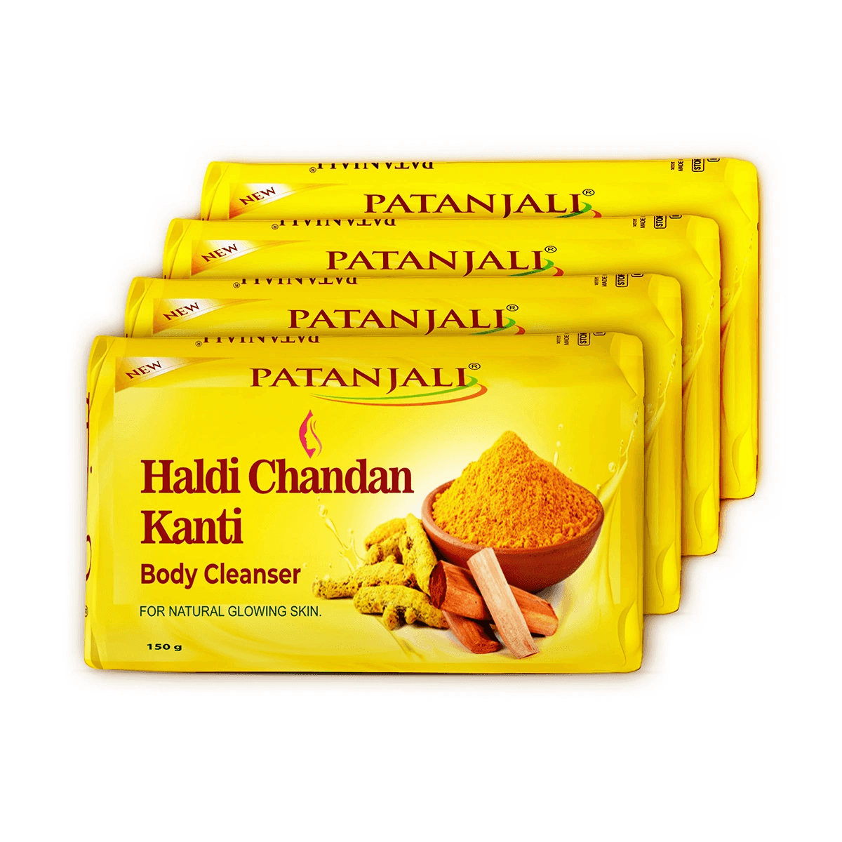 Patanjali Haldi Chandan Kanti Body Cleanser Soap | Natural Care