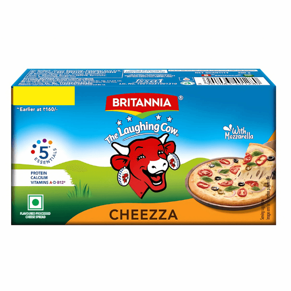 cheeseオーダーページ Britannia Cheezza With Mozzarella 200 Gm