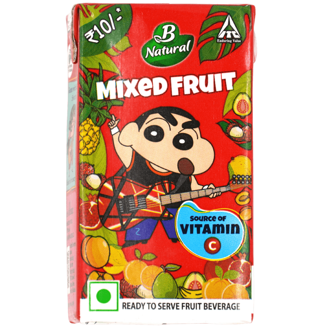 B Natural Mixed Fruit Juice 20 Pcs*123 Ml (Tetra Pack)