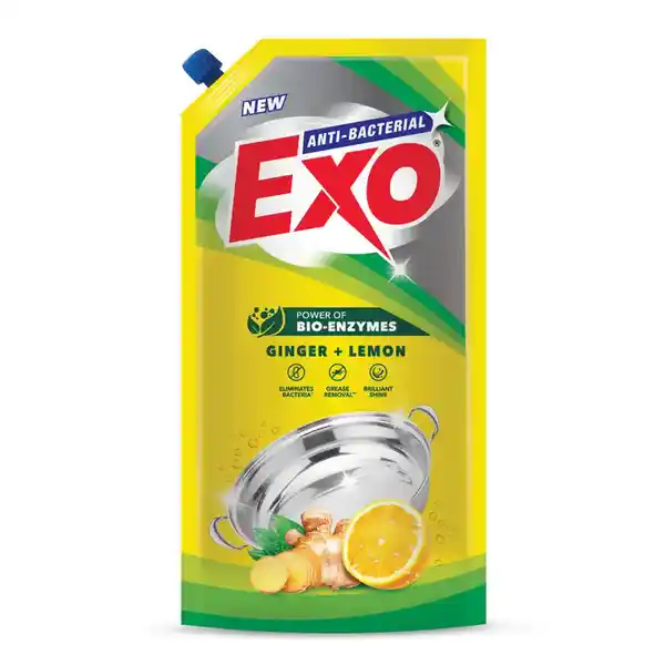 Exo Anti-Bacterial Ginger + Lemon Dishwash Gel 115 Ml