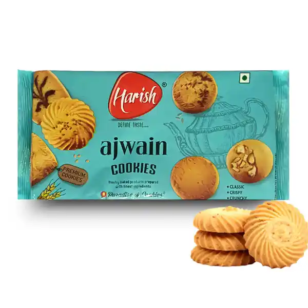HARISH AJWAIN COOKIES 250G.