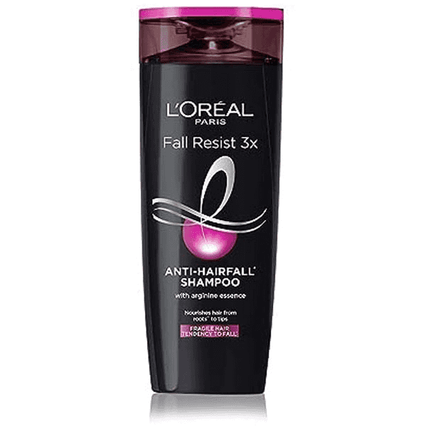 l'oreal paris fall resist 3x anti-hairfall shampoo 180 ml