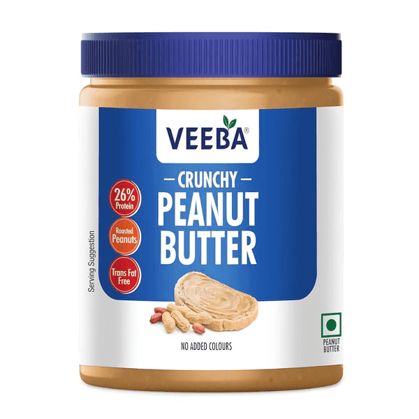 veeba crunchy peanut butter 900 gm