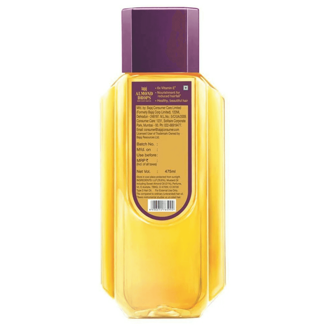 Bajaj Almond Drops Hair Oil 475 Ml
