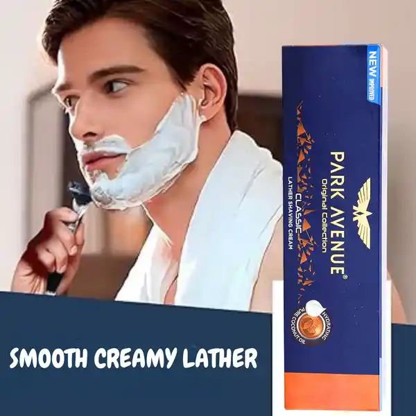 Park Avenue Classic Lather Shaving Cream 84 Gm | Smooth Shave