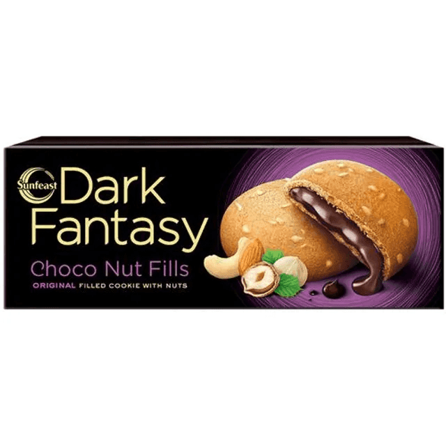 sunfeast dark fantasy choco nut fills pack 69 gm