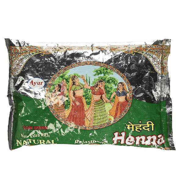 ayurdarkbrownrajasthanihennamehndi150gm