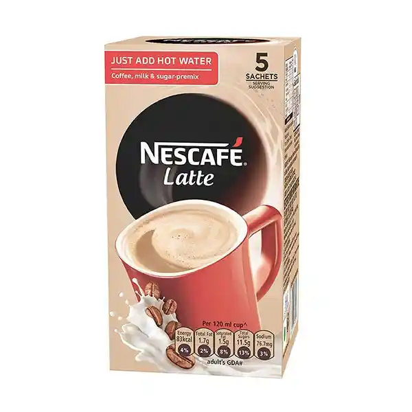Nescafe Latte Coffee 125 Gm