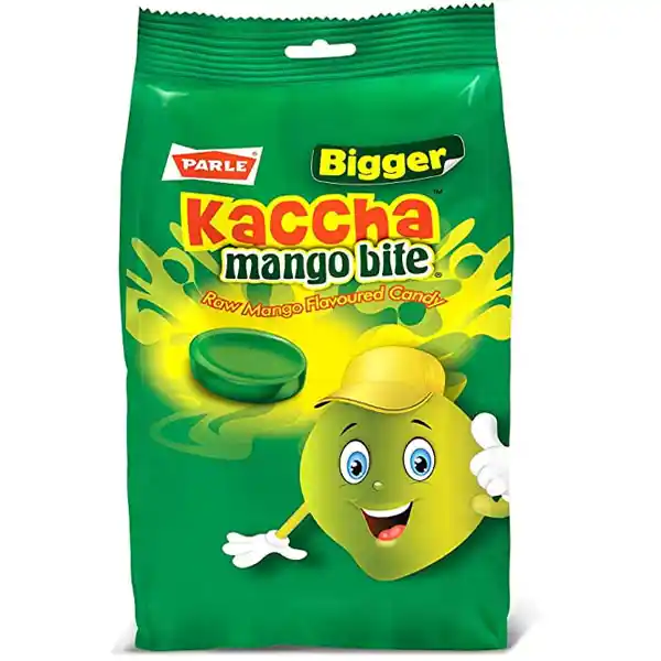 Parle Bigger Kaccha Mango Bite Toffee 217.8 Gm