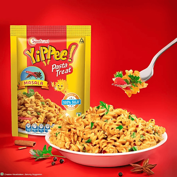 Sunfeast Yippee Masala Pasta Treat Shop Low Price Online - Main Image