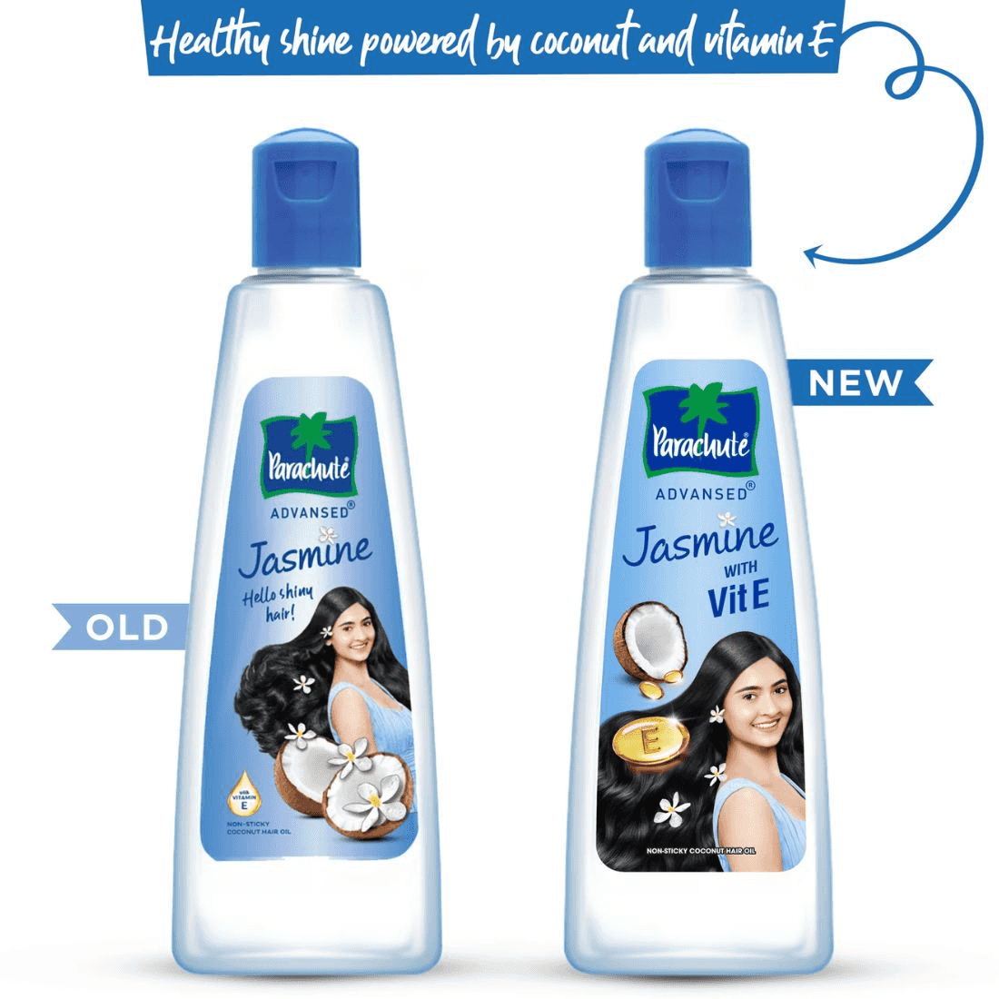 Parachute Advanced Jasmine Coconut Hair Oil - Non-Sticky