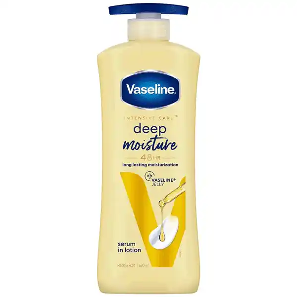 Vaseline Deep Moisture Body Lotion 600 Ml | Intense Hydration