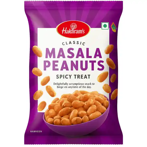 Haldiram's Spicy Masala Peanuts (Tasty Nuts)