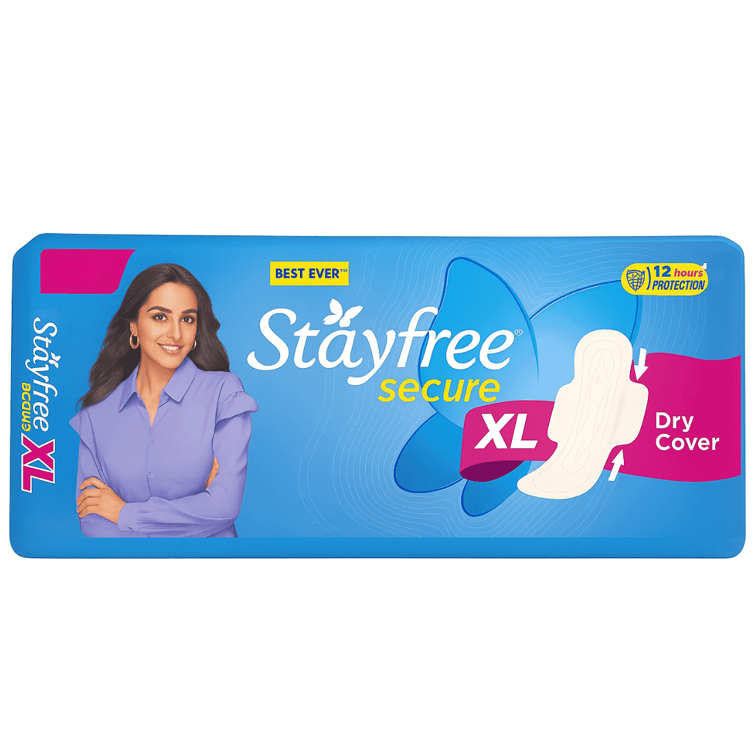 Stayfree Secure Dry Cover Sanitary Pads XL | Ultimate Comfort