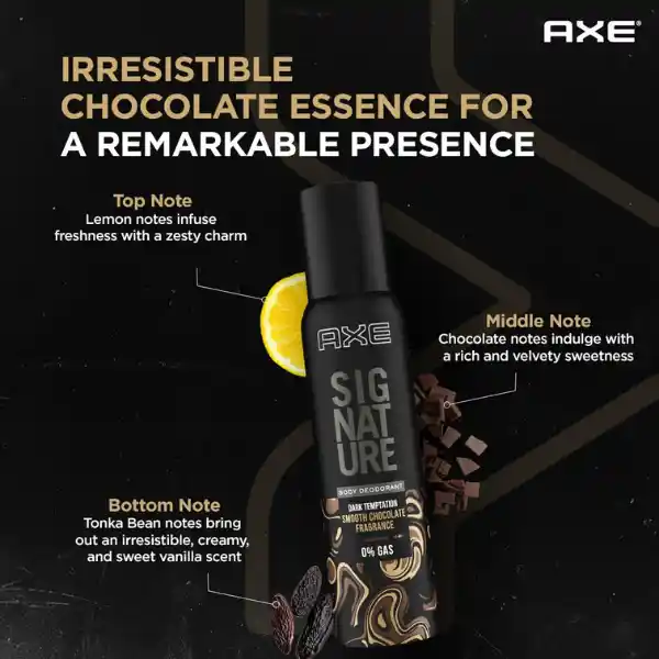 Axe Signature Dark Temptation Smooth Chocolate Fragrance Body