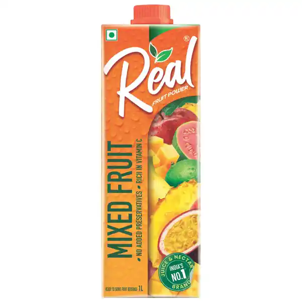 Real Mixed Fruit Juice 1 Ltr