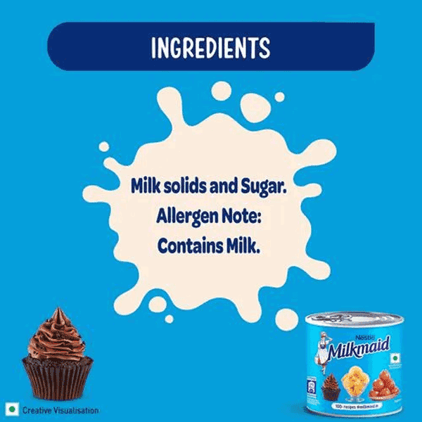 Nestle Milkmaid 380 Gm - Creamy & Sweet | Perfect For Desserts