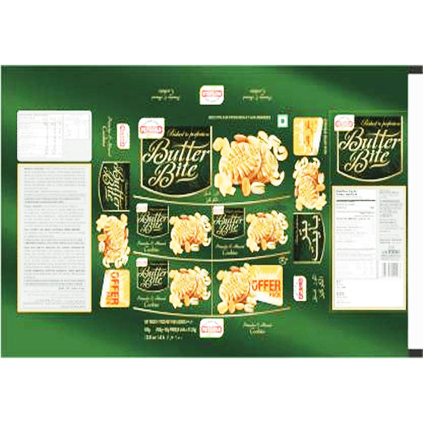 Priya Gold Butter Bite Cookies 650 Gm