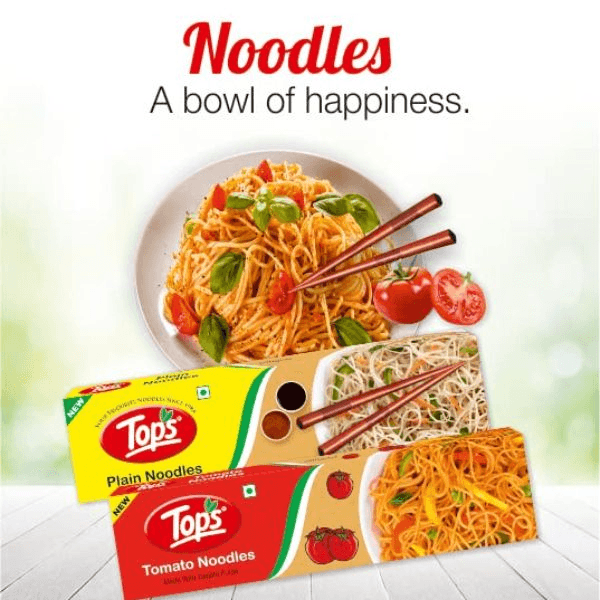 Tops Plain Noodles 300 Gm - Delicious & Versatile