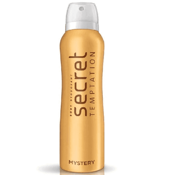 secret temptation mystery body deodorant 150 ml