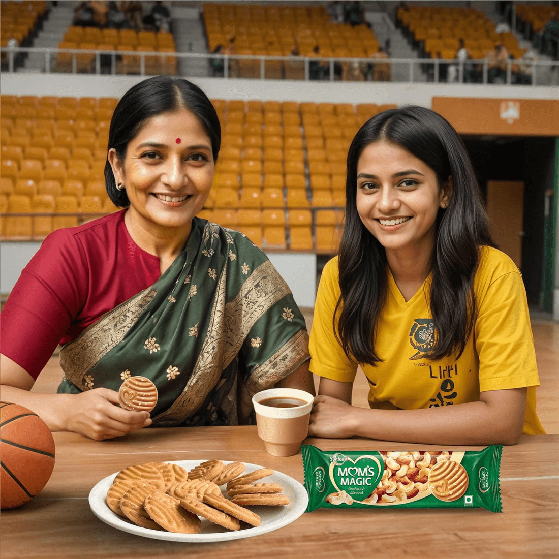 Sunfeast Mom'S Magic Cashew & Almond Cookies 560 Gm | Tasty Treats