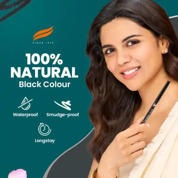 Himalaya Pure Expression Kajal - Natural Black Color